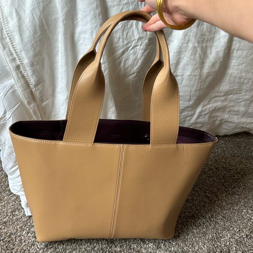 Freja New York Lafayette Tote in cappuccino